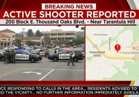 Active Shooter Reported At 200 Block Of E. Thousand Oaks Blvd Near Tarantula Hill